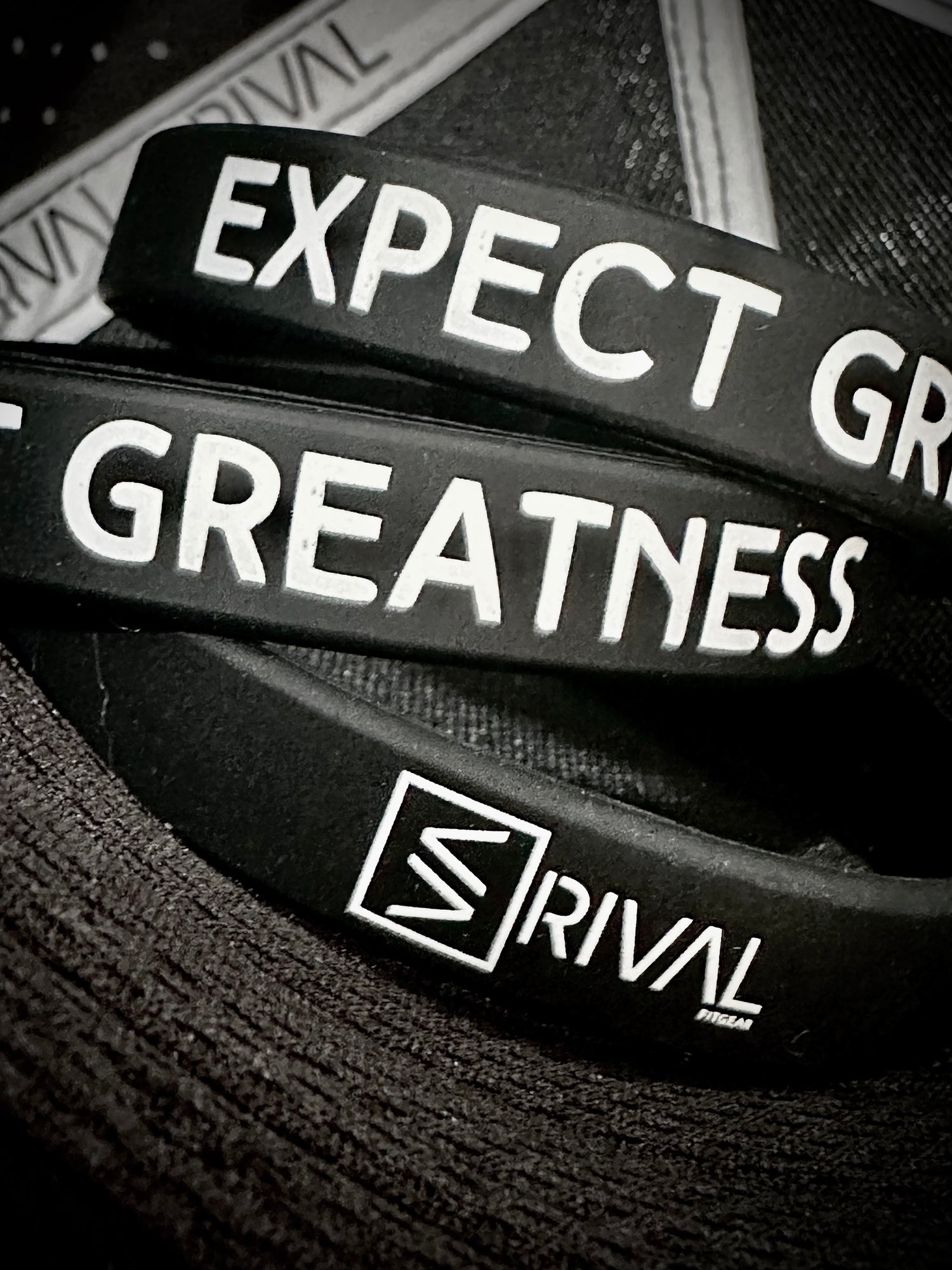 Expect Greatness Rival Fit Gear accessories image.